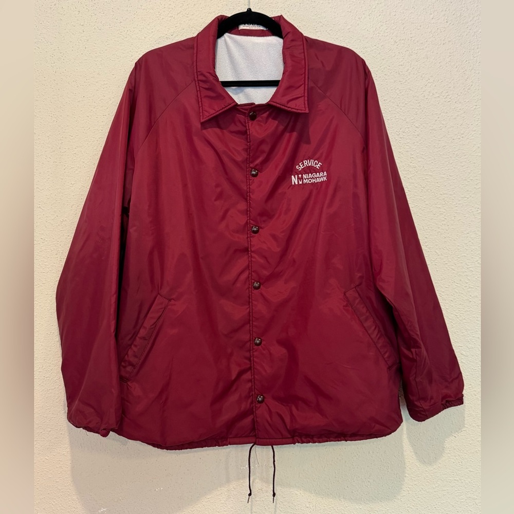 Vintage Niagara Mohawk Power Satin Jacket Men’s Extra Large